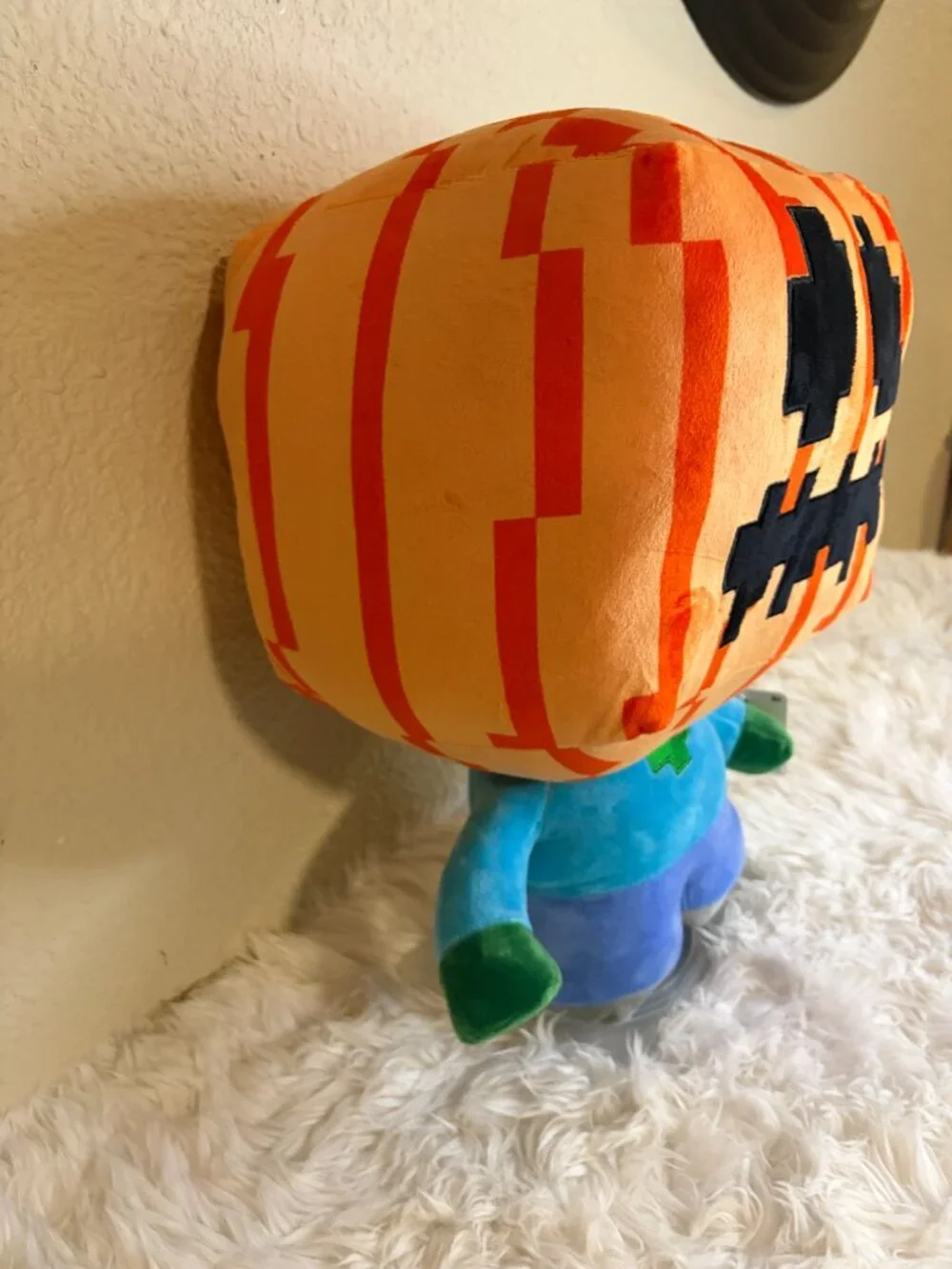 Minecraft Zombie Pumpkin Head Halloween 16